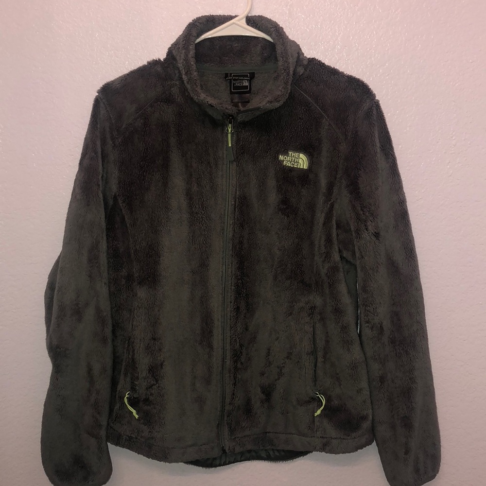 Army green north face